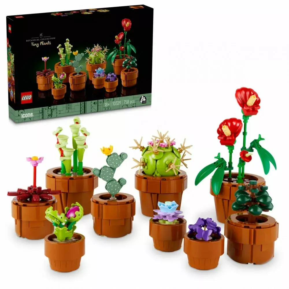 LEGO Icons Mini Plants 10329 — 9 mini augu modeļi Photo 4
