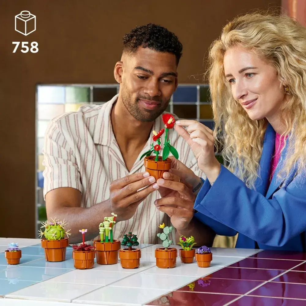 LEGO Icons Mini Plants 10329 — 9 mini augu modeļi Photo 5
