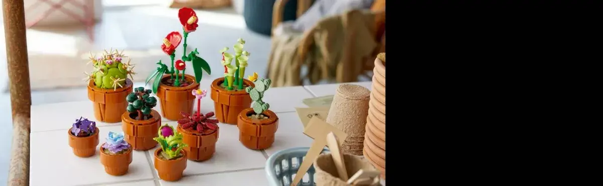 LEGO Icons Mini Plants 10329 — 9 mini augu modeļi Photo 6