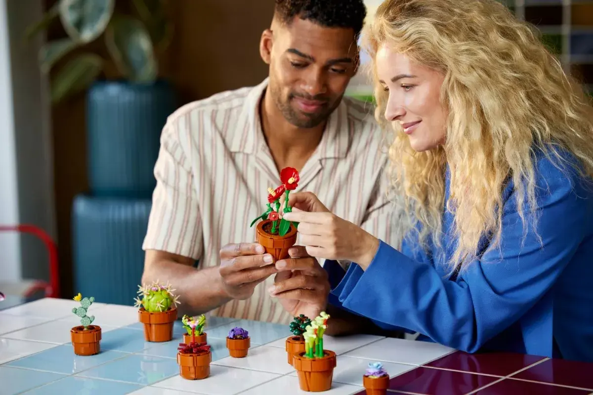 LEGO Icons Mini Plants 10329 — 9 mini augu modeļi Photo 10