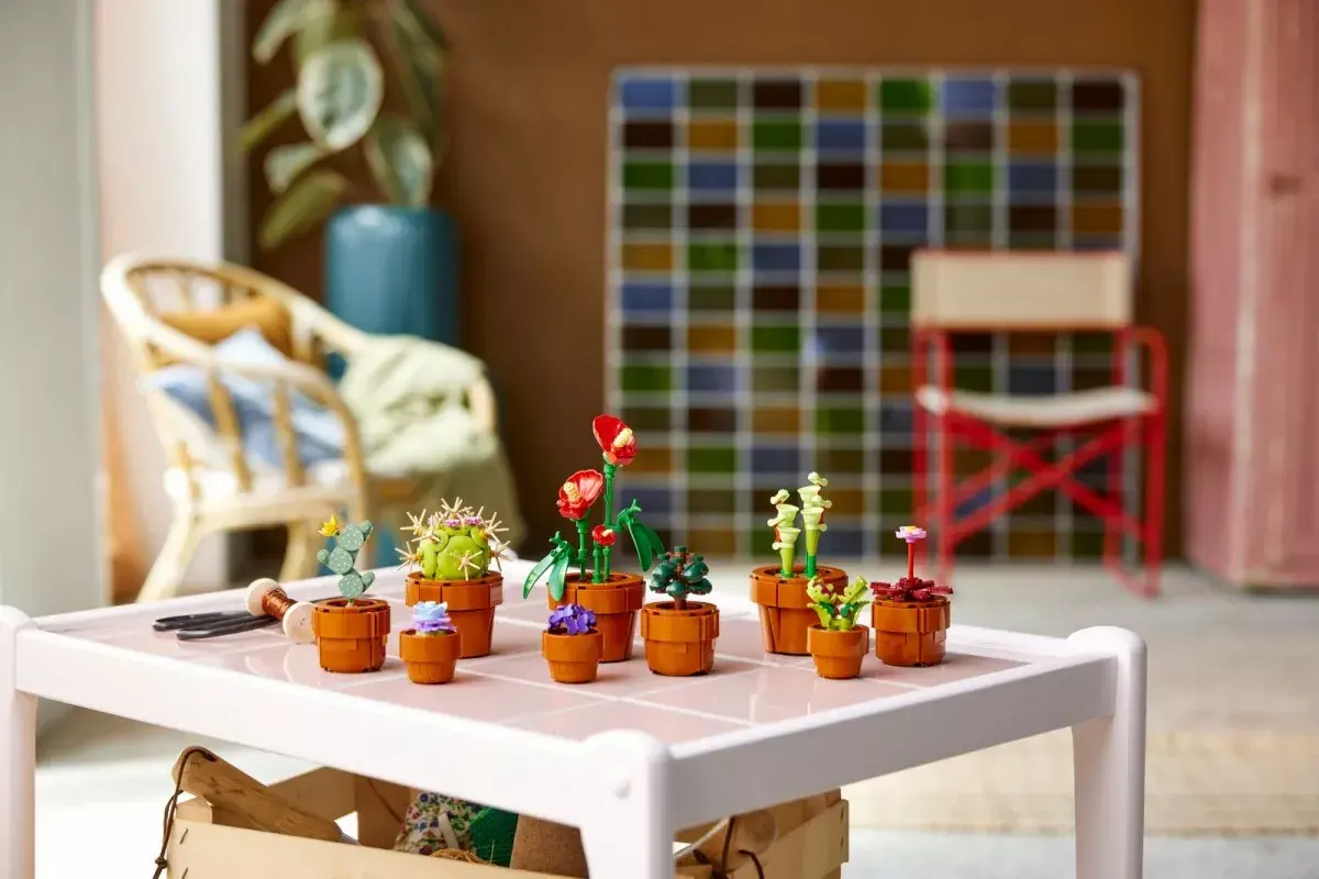 LEGO Icons Mini Plants 10329 — 9 mini augu modeļi Photo 12