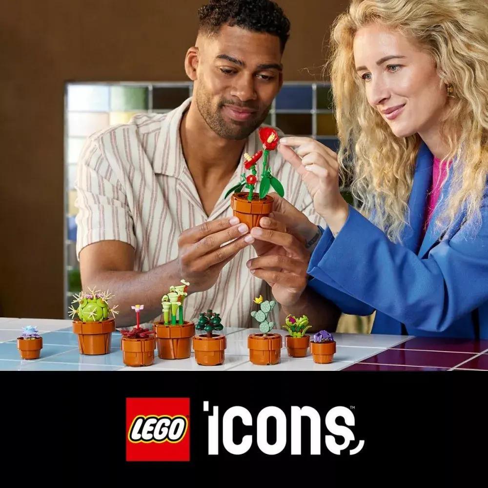 LEGO Icons Mini Plants 10329 — 9 mini augu modeļi Photo 13