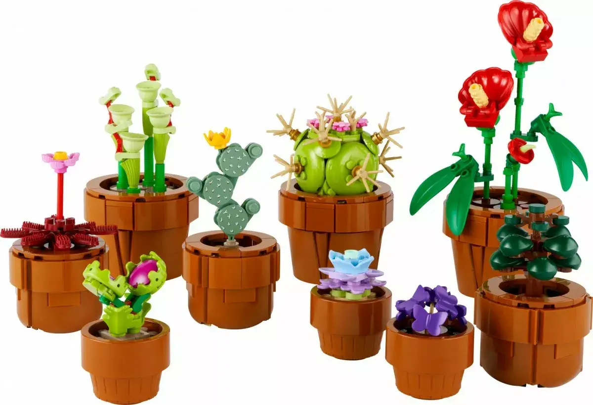 LEGO Icons Mini Plants 10329 — 9 mini augu modeļi Photo 14