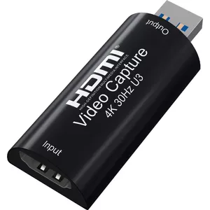HDMI capture device PREMIUMCORD ku2grab4 USB 3.0 — video and audio capture