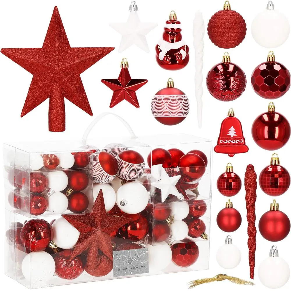 Christmas tree decoration set Springos CA0860 Photo 4