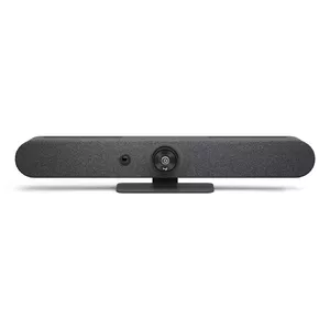 Система видеоконференций Logitech Rally Bar Mini — 4K Ultra HD, 4x цифровой зум, Ethernet и Wi‑Fi, графит