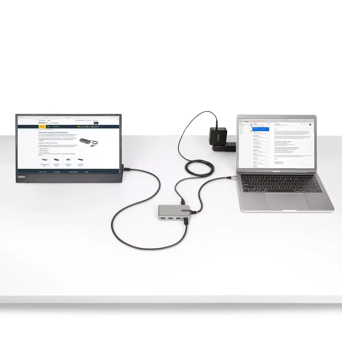 StarTech USB-C hubs HB31C3A1CDPPD3 — 4 porti, 4K@60Hz Photo 6