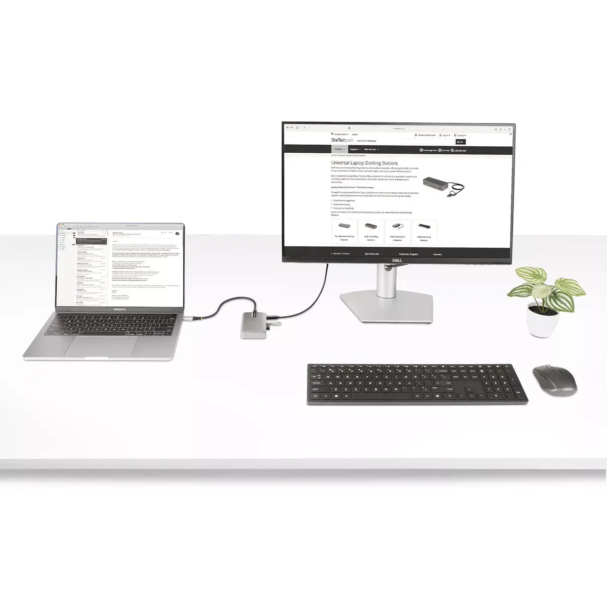 StarTech USB-C hubs HB31C3A1CDPPD3 — 4 porti, 4K@60Hz Photo 7