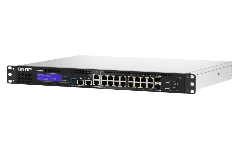 Управляемый коммутатор QNAP QGD-1602-C3758-16G Photo 5