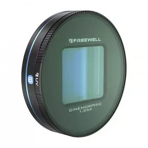 Freewell Blue Anamorphic Lens 1.55x for Galaxy and Sherpa Series