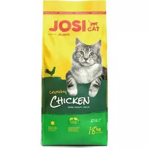 Sausais kaķu barības JosiCat Crunchy Chicken 18 kg, pieaugušiem kaķiem, vistas garša