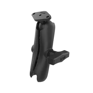 RAM Mounts RAM-103-238U Double Socket Arm, 3.8 cm Ball Diameter, Aluminium