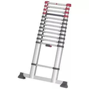 Telescopiskā kāpne Hailo FLEXLINE 380 alumīnijs maksimālā augstums 3.8 m 150 kg