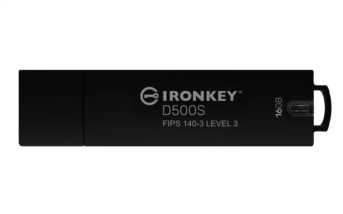 Kingston IronKey D500S 16GB USB zibatmiņa