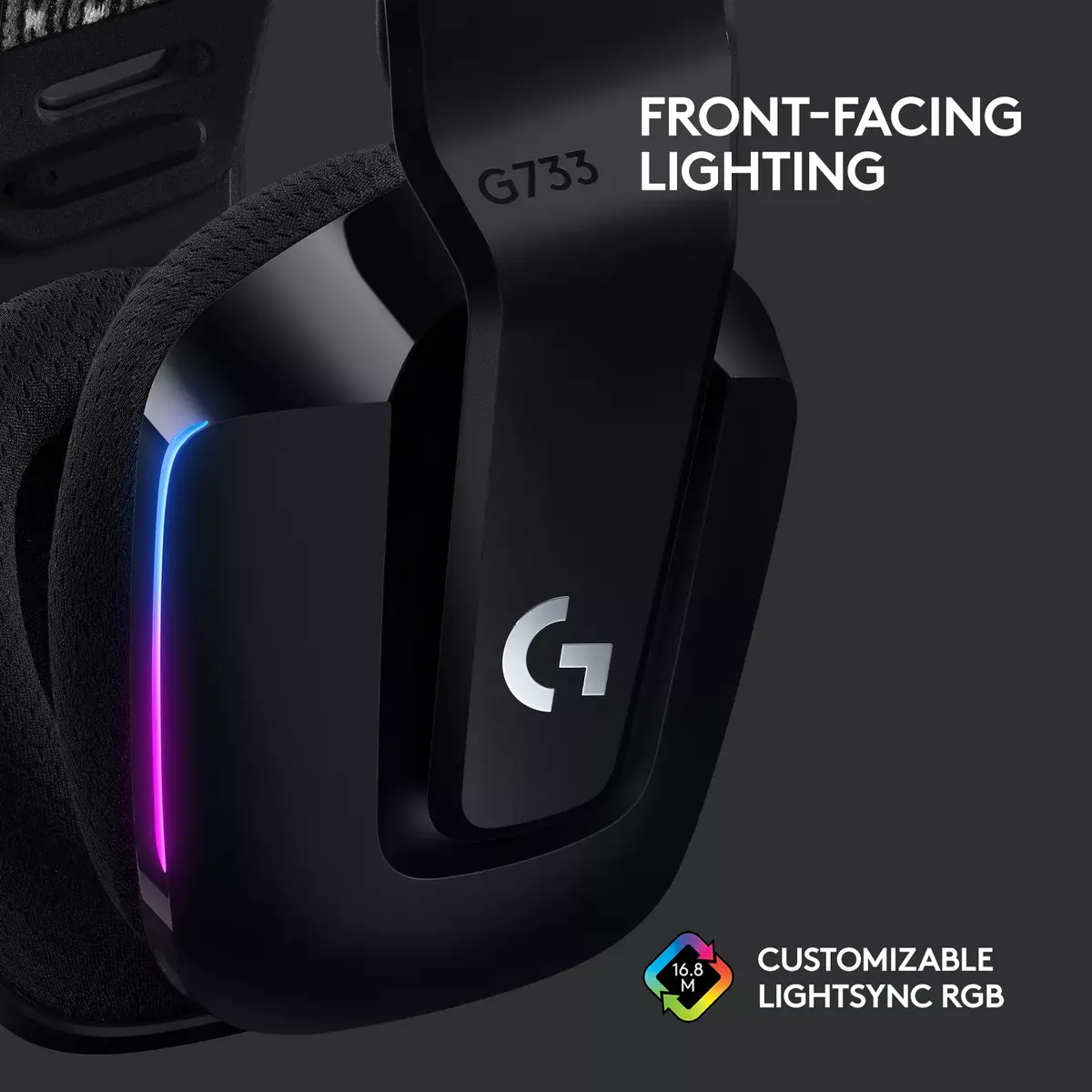 Austiņas Logitech G G733 LIGHTSPEED Photo 9