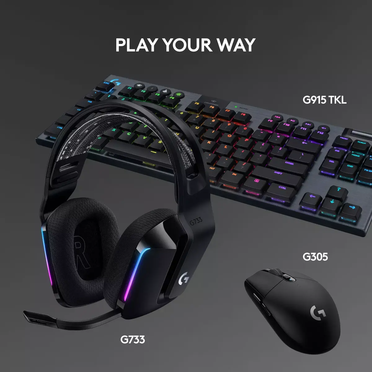 Austiņas Logitech G G733 LIGHTSPEED Photo 13
