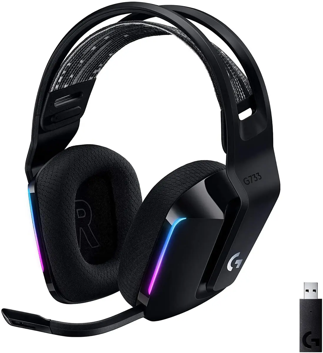 Austiņas Logitech G G733 LIGHTSPEED Wireless