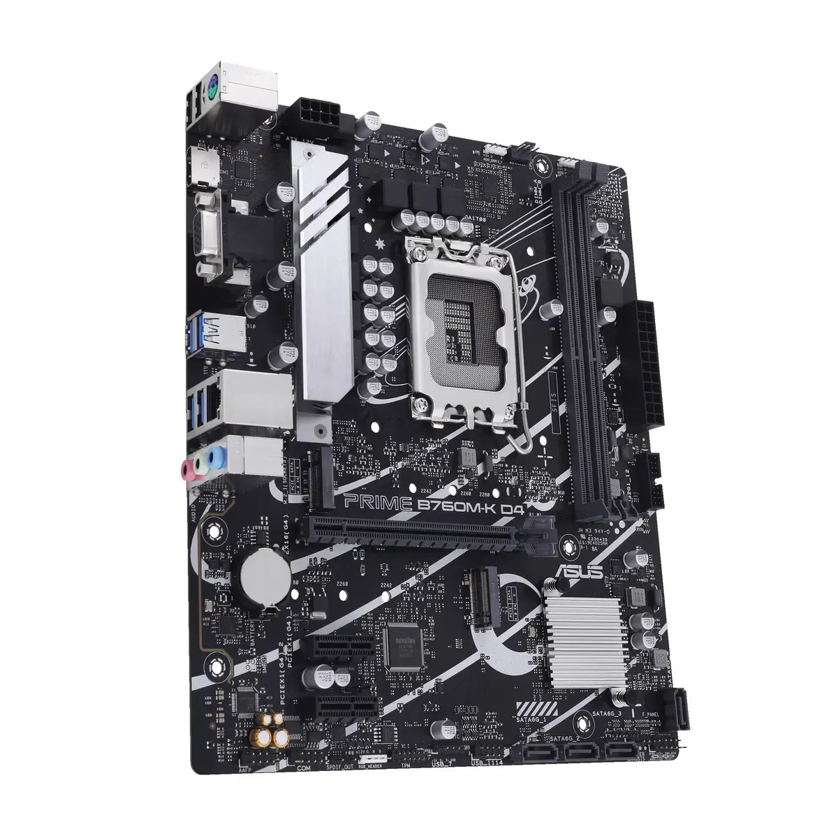 Pamatplate ASUS PRIME B760M-K D4, 90MB1DS0-M1EAY0 Photo 3