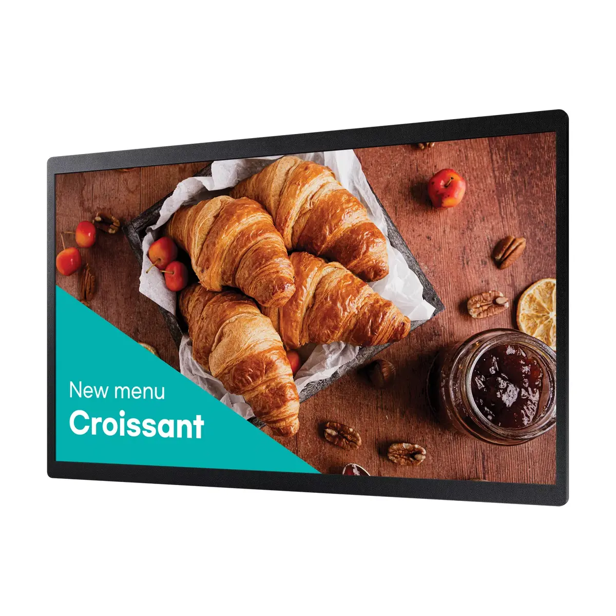 Плоский экран цифровой рекламы Samsung QB24C Photo 2