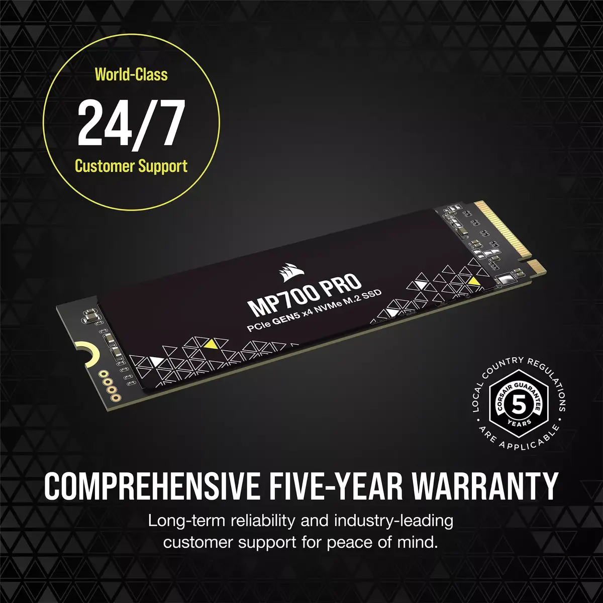 SSD диск CORSAIR 2TB MP700 PRO Photo 12