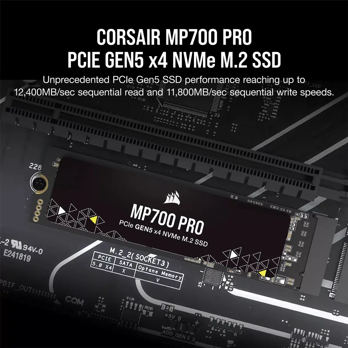 SSD диск CORSAIR 2TB MP700 PRO Photo 13