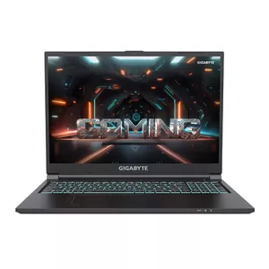 Gigabyte G6 KF-H3DE854SD ноутбук Intel® Core™ i7 i7-13620H 40,6 cm (16") Full HD+ 16 GB DDR5-SDRAM 1 TB Твердотельный накопитель (SSD) NVIDIA GeForce RTX 4060 Wi-Fi 6E (802.11ax) Черный