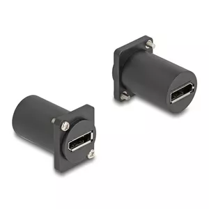 DeLOCK D-Type Модуль DisplayPort female to female 4K черный