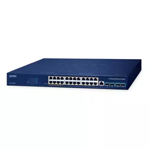 Managed Switch PLANET GS-6311-24HP4X L3 Gigabit Ethernet 24 Ports PoE