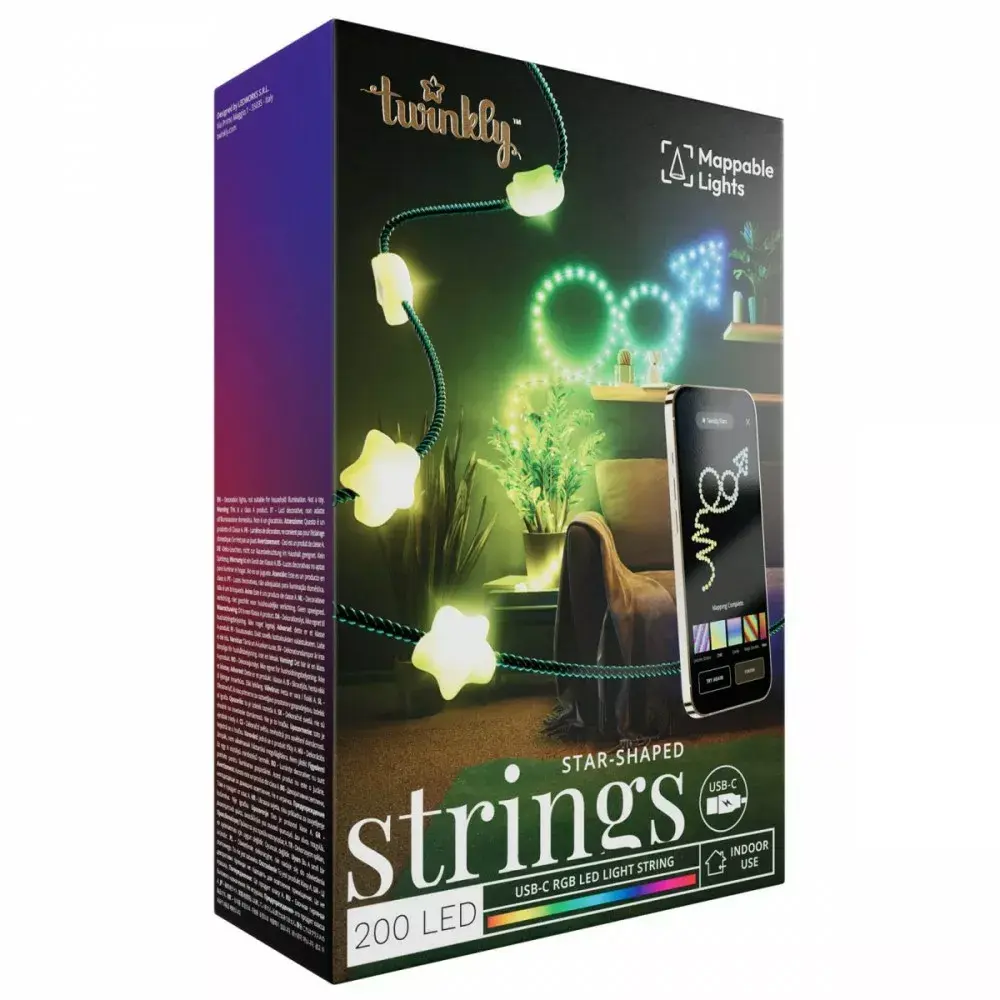 Декоративная Twinkly Candies 200 звёздная USB-C Photo 8