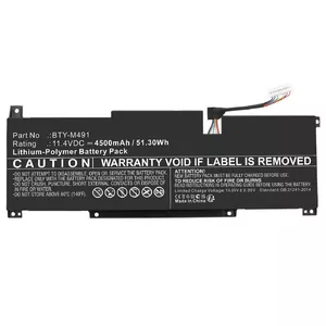 Аккумулятор CoreParts MBXMSI-BA0020 для MSI Modern 15 A10M