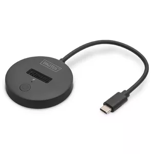 Digitus DA-71547 HDD/SSD dokstacija USB 3.2 Gen 2 (3.1 Gen 2) Type-C Melns