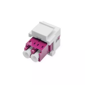 Fiber optic LC/LC duplex coupler Digitus DN-96019-1-K