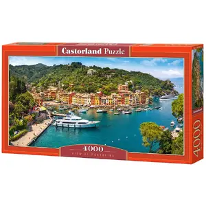 Пазл Castorland View of Portofino 4000 элементов, ширина 680 мм, городской пейзаж