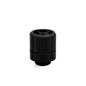 Fitting for water cooling, EK Water Blocks 3831109833346, black, 1/8" thread, 23 mm diameter
