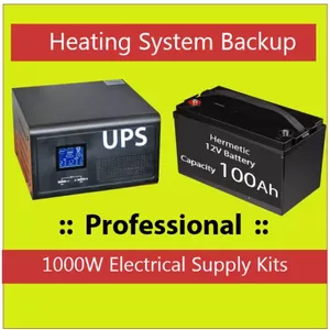 ИБП-инвертор electro base INVER1000-100AhPRO 1000W 12V 100Ah с аккумуляторной поддержкой