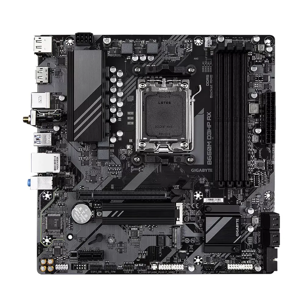 GIGABYTE B650M D3HP AX Micro ATX mātesplate Photo 2