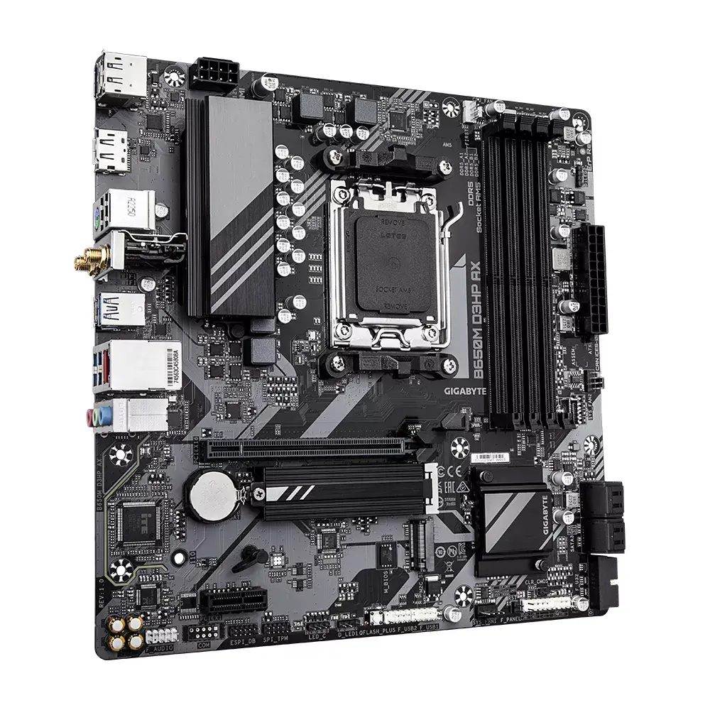 GIGABYTE B650M D3HP AX Micro ATX mātesplate Photo 3