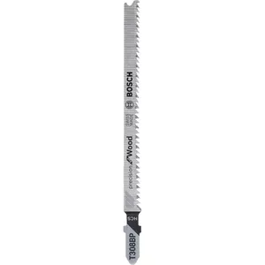 Jigsaw blade Bosch 2 608 667 400 — HCS, 11.7 cm, 2.2 mm tooth pitch, for non-abrasive wood, pack of 5