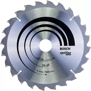 Пильные диски Bosch Optiline Wood 21.6 см для дерева