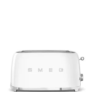 Toaster Smeg 50's Style TSF02WHEU 4 slices White