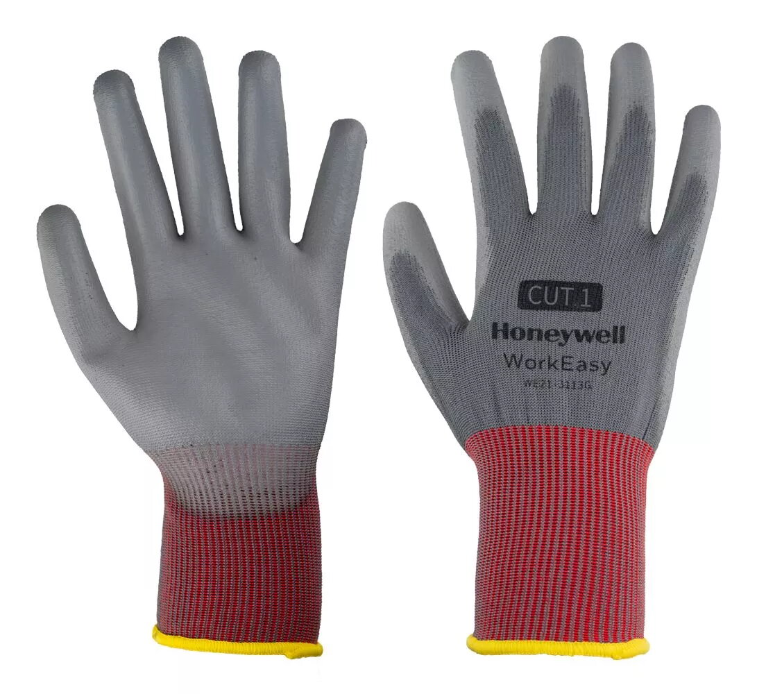 Aizsargcimdi Honeywell WE21-3113G-6/XS Pelēks Poliesters Izmērs