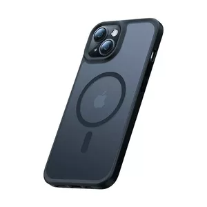 Чехол Torras Guardian для iPhone 15 — черный, тонкий легкий защитный
