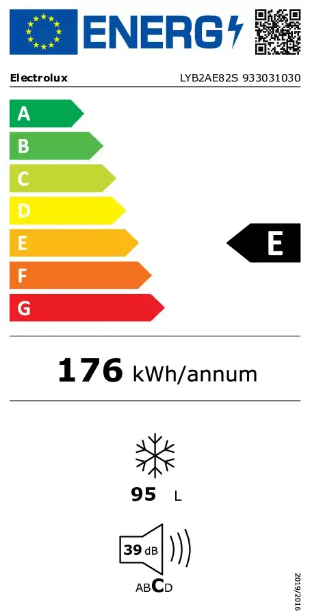 Встраиваемая морозилка Electrolux LYB2AE82S Photo 2