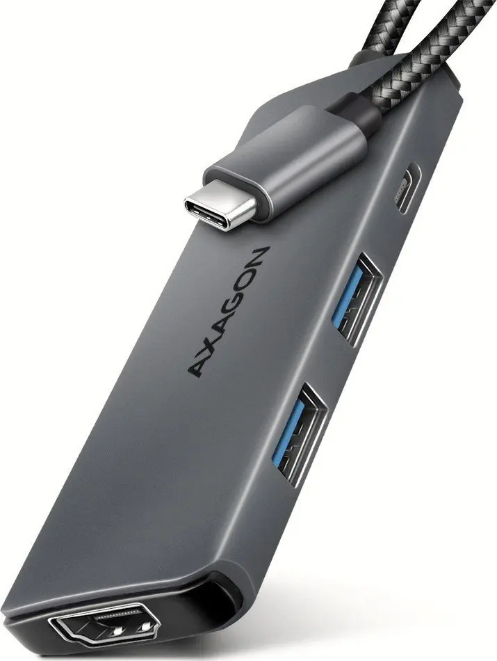 USB centrmezgls Axagon HMC-5H8K 2x USB-A