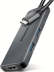 USB хаб Axagon HMC-5H8K 2x USB-A USB-C HDMI 8K