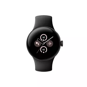 Google Pixel Watch 2 AMOLED 41 mm Digitāls Skārienjūtīgais ekrāns 4G Melns Wi-Fi GPS