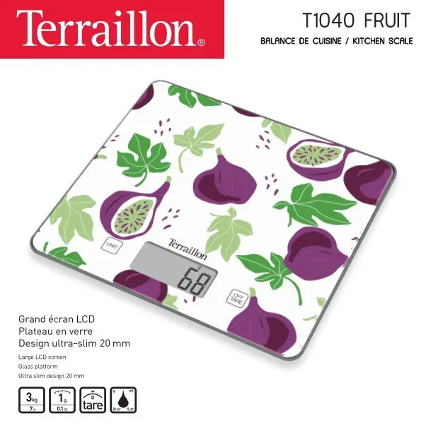 Terraillon 15262 kitchen scale Fruit Fig Photo 4