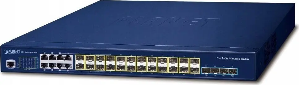 Pārvaldāms slēdzis PLANET Layer 3 16-Port