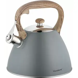 Kettle Klausberg KB-7297 with Whistle, 3 L Capacity, Stainless Steel