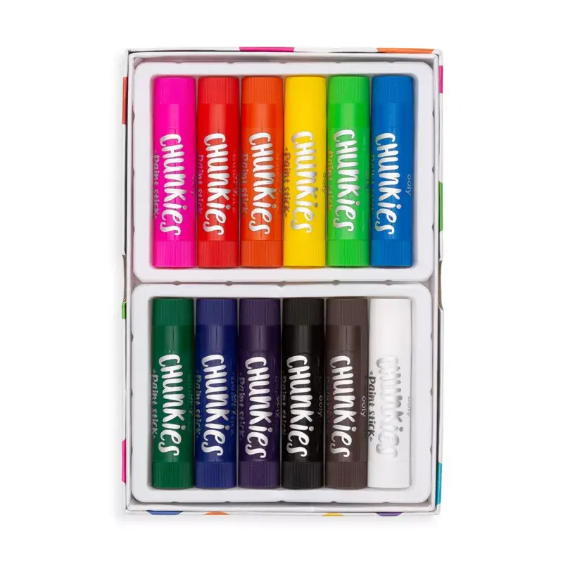OOLY Chunkies Paint Sticks — krāsu marķieru komplekts 12 gab. Photo 2